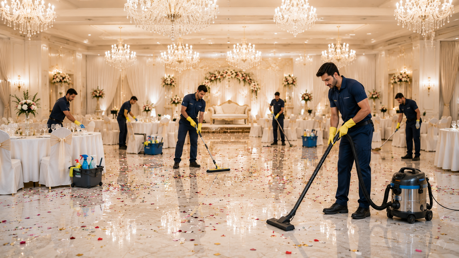 Post-Wedding Cleaning
